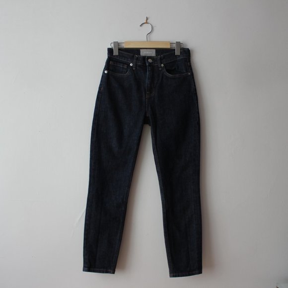 Everlane Denim - Everlane Ankle Jeans Dark Indigo Sz 26